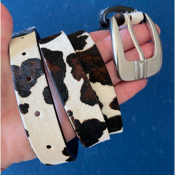 Lucky Brand Accessories - LUCKY BRAND cowhide belt- BRAND NEW🐄 see pic for all the details& measurements